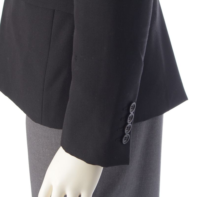 Dior Wool Mohair Atelier Tee Teil Jacket Black 42