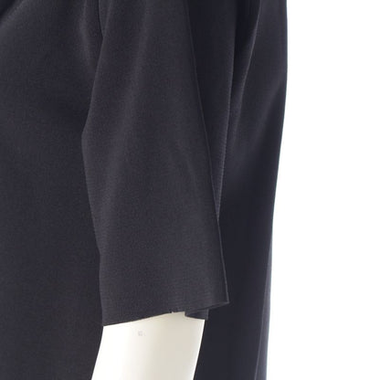 Gucci Ruffle Short Sleeve Dress Black XS