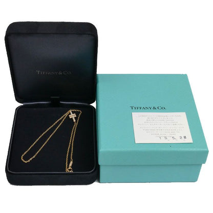 Tiffany & Co 18k Pink Gold T Two Diamond Bracelet