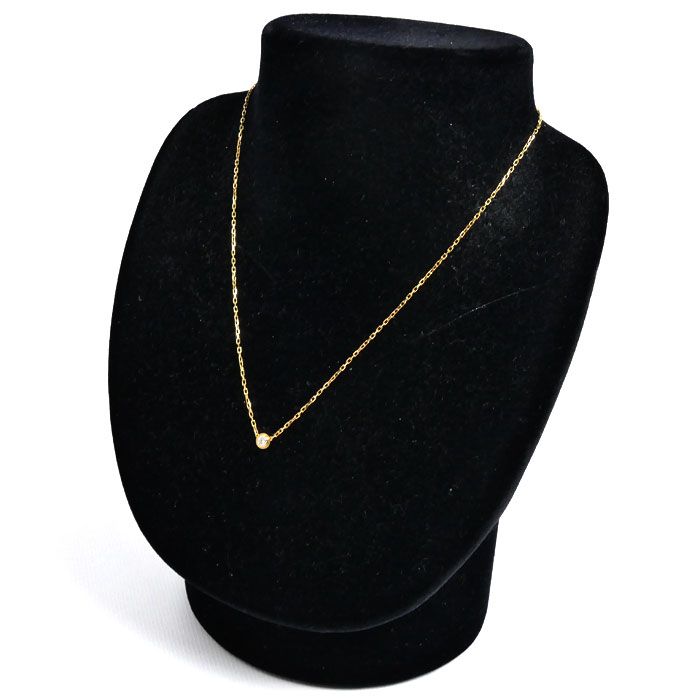 Cartier 18k Pink Gold Damier SM Necklace Diamond