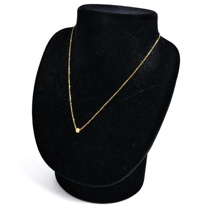 Cartier 18k Pink Gold Damier SM Necklace Diamond