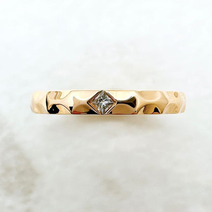 Louis Vuitton Monogram Infini Diamond Pink Gold Ring 46