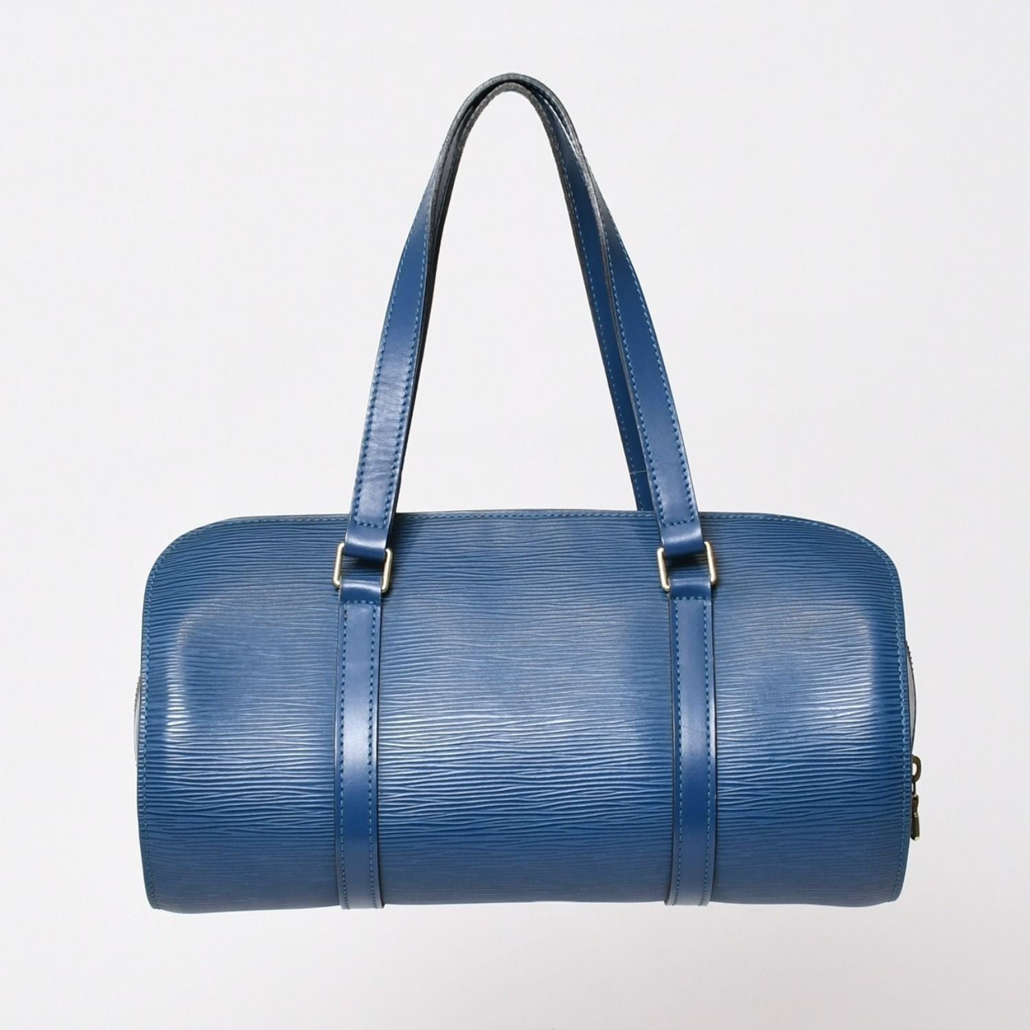 Louis Vuitton Handbag Papillon Soufflot Epi Blue — view 2