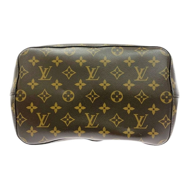 Louis Vuitton Monogram Neo Noe MM Shoulder Bag with Initials Brown