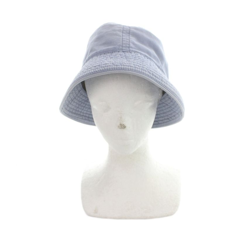 Fendi Bucket Hat Logo Embroidery S Blue