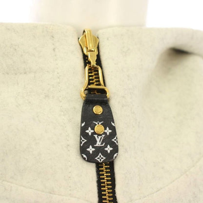 Louis Vuitton Reversible Monogram Mahina Cape Poncho Hoodie Mid Length TU White