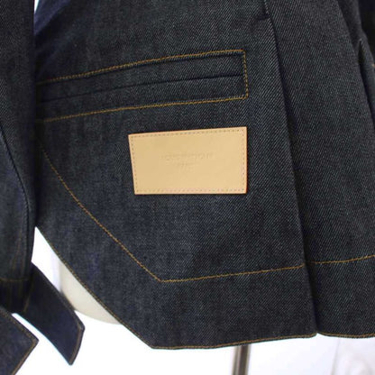 Louis Vuitton LV Asymmetric Denim Jacket 34 Indigo