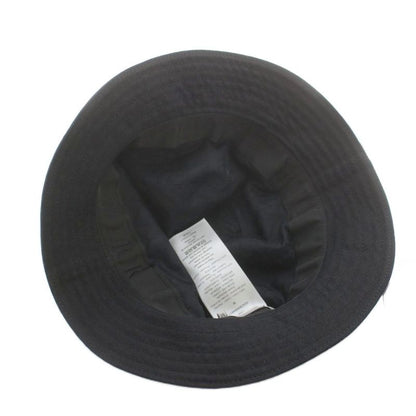 Dior Jack Kerouac Bucket Hat Logo Embroidery M Black