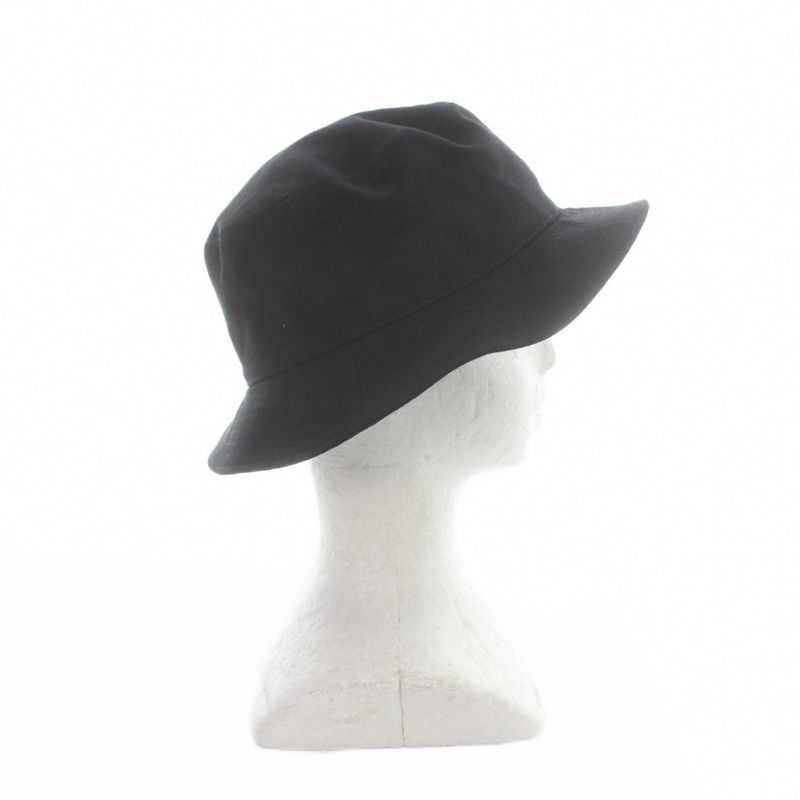 Dior Jack Kerouac Bucket Hat Logo Embroidery M Black