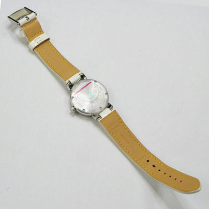 Louis Vuitton Tambour Date Brown Dial Stainless Steel Quartz Watch