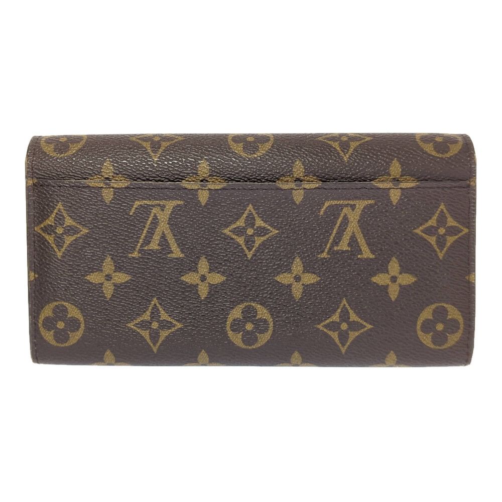 Louis Vuitton Monogram Portefeuille Sarah Wallet Rose Ballerine