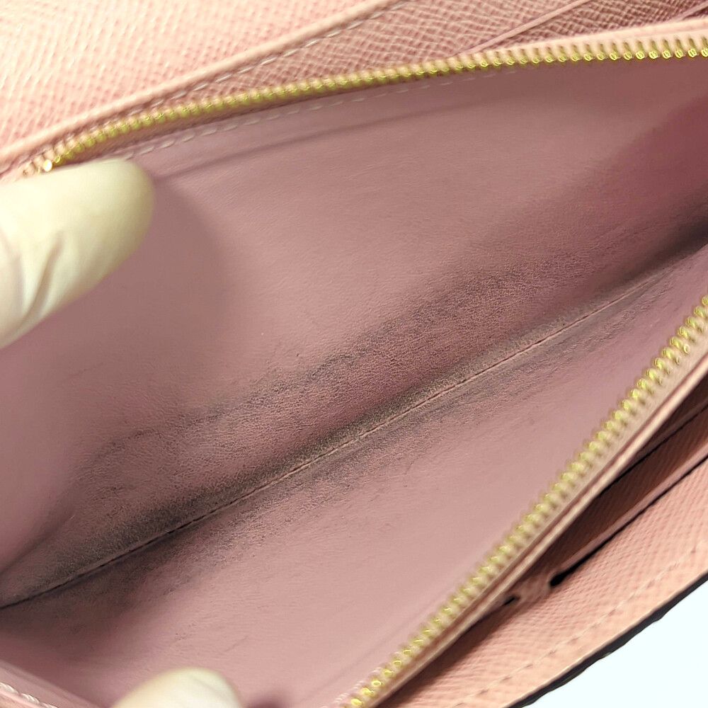 Louis Vuitton Monogram Portefeuille Sarah Wallet Rose Ballerine