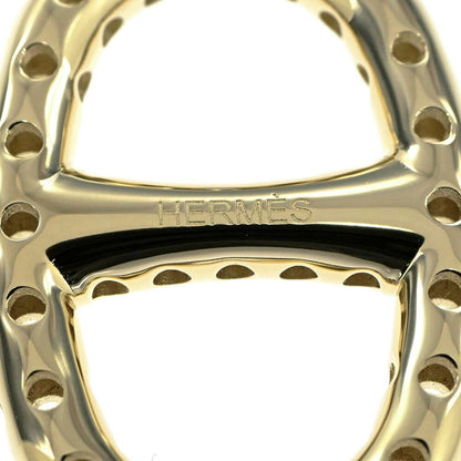 Hermes Mini Chaine D'ancre Perforet Twilly Ring Permanent Brass Gold Color Scarf