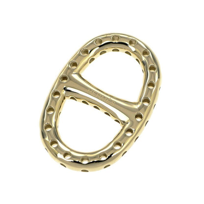 Hermes Mini Chaine D'ancre Perforet Twilly Ring Permanent Brass Gold Color Scarf