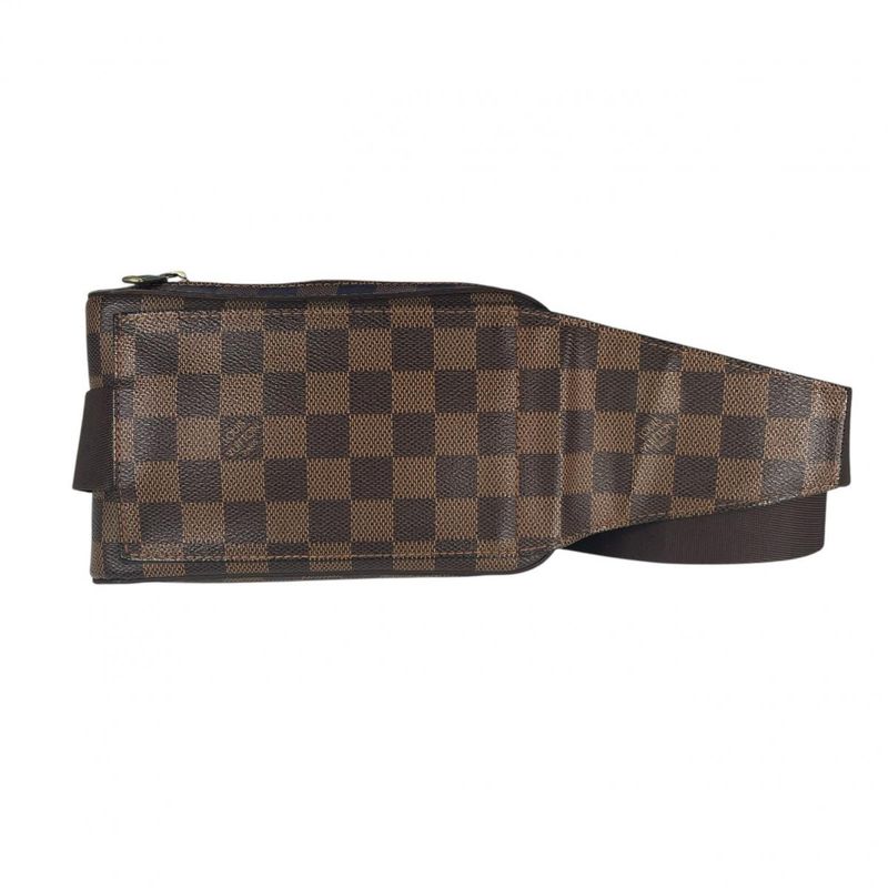 Louis Vuitton Crossbody Waist Pouch Geronimos Belt Bag Brown
