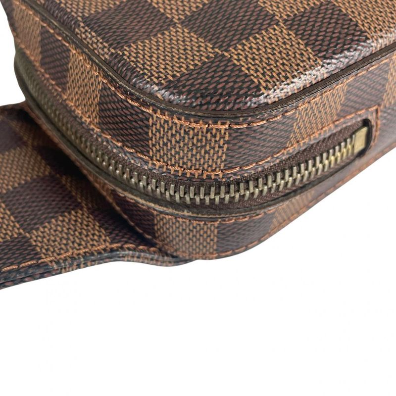 Louis Vuitton Crossbody Waist Pouch Geronimos Belt Bag Brown