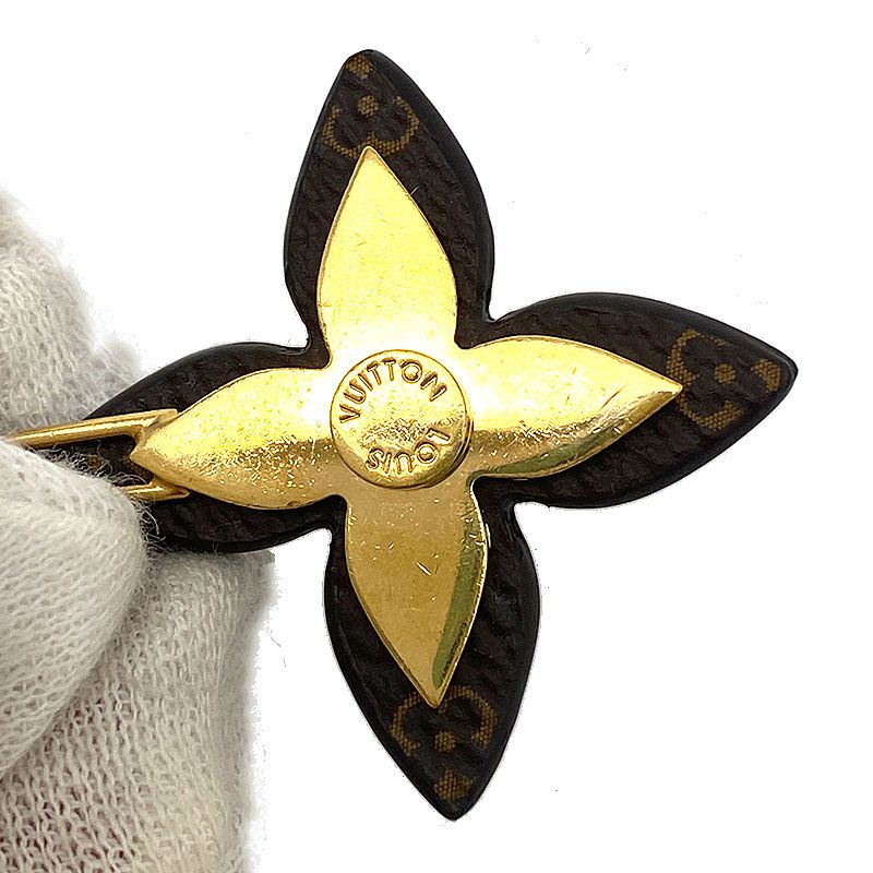 Louis Vuitton LV Bag Charm Chain Blooming Flower