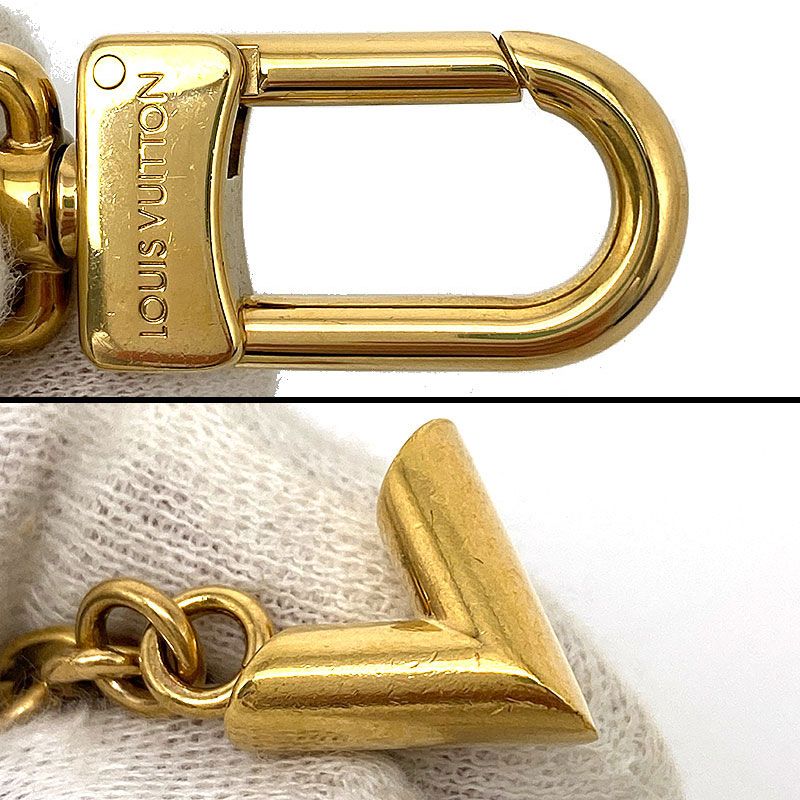 Louis Vuitton LV Bag Charm Chain Blooming Flower