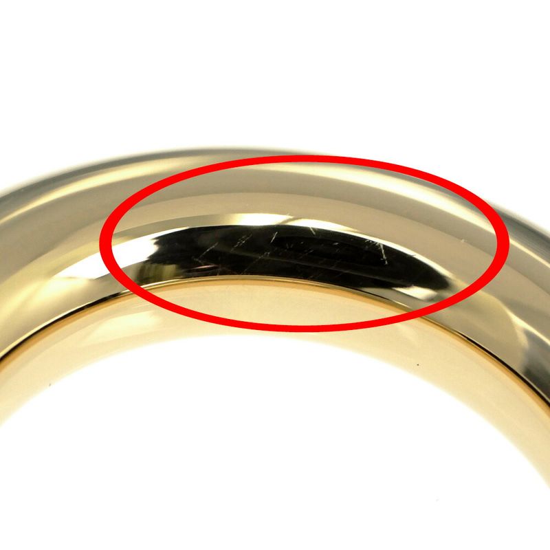Hermes Scarf Ring Chaine D'ancre Permanent Brass Gold Color