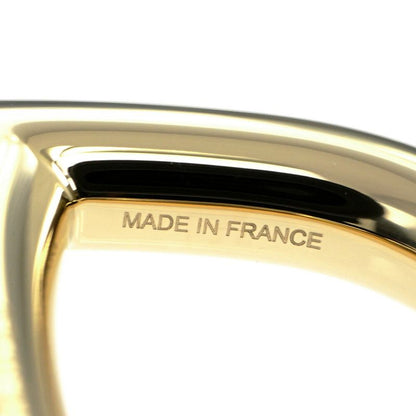 Hermes Scarf Ring Chaine D'ancre Permanent Brass Gold Color