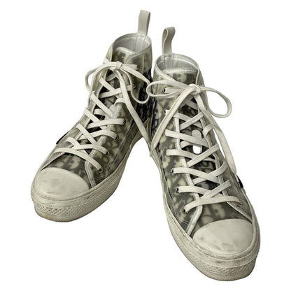 Dior Sneakers 43 High Top Cut Oak