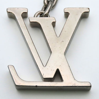 Louis Vuitton Bag Charm Porte Cles Initial LV Metal Silver Key Holder
