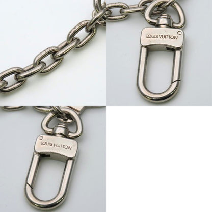 Louis Vuitton Bag Charm Porte Cles Initial LV Metal Silver Key Holder