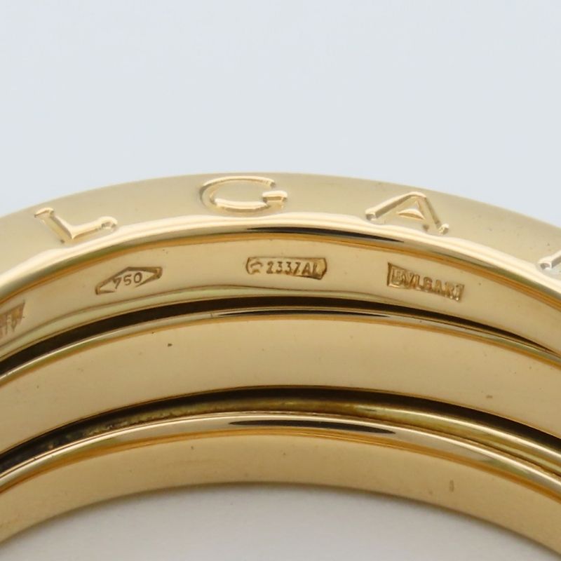 Bvlgari Ring Bands 56 18k Yellow Gold