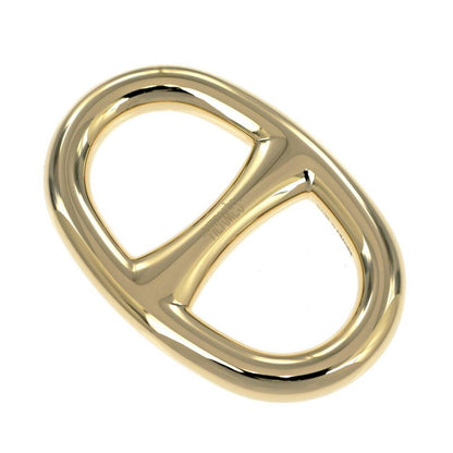 Hermes Scarf Ring Chaine D'ancre Permanent Brass Gold Color
