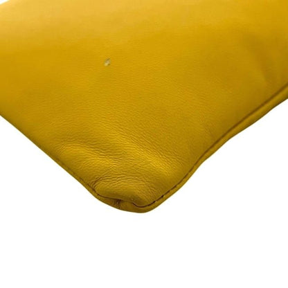 Fendi Drawstring Shoulder Bag Wearable Yellow