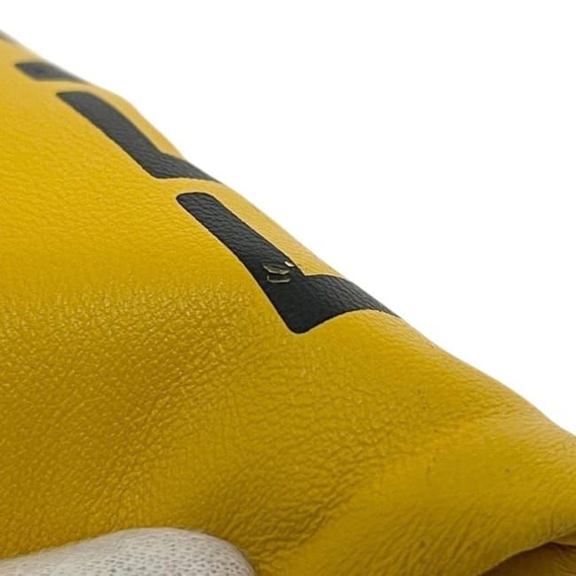Fendi Drawstring Shoulder Bag Wearable Yellow