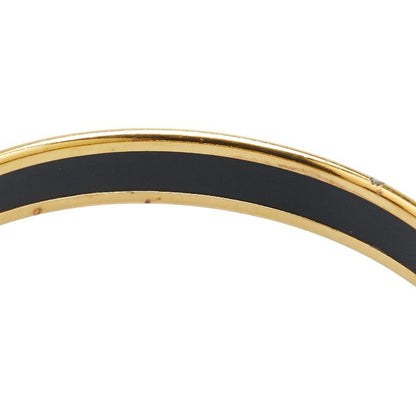 Hermes Enamel PM Cloisonne Gold Black Multicolor Plated Belt