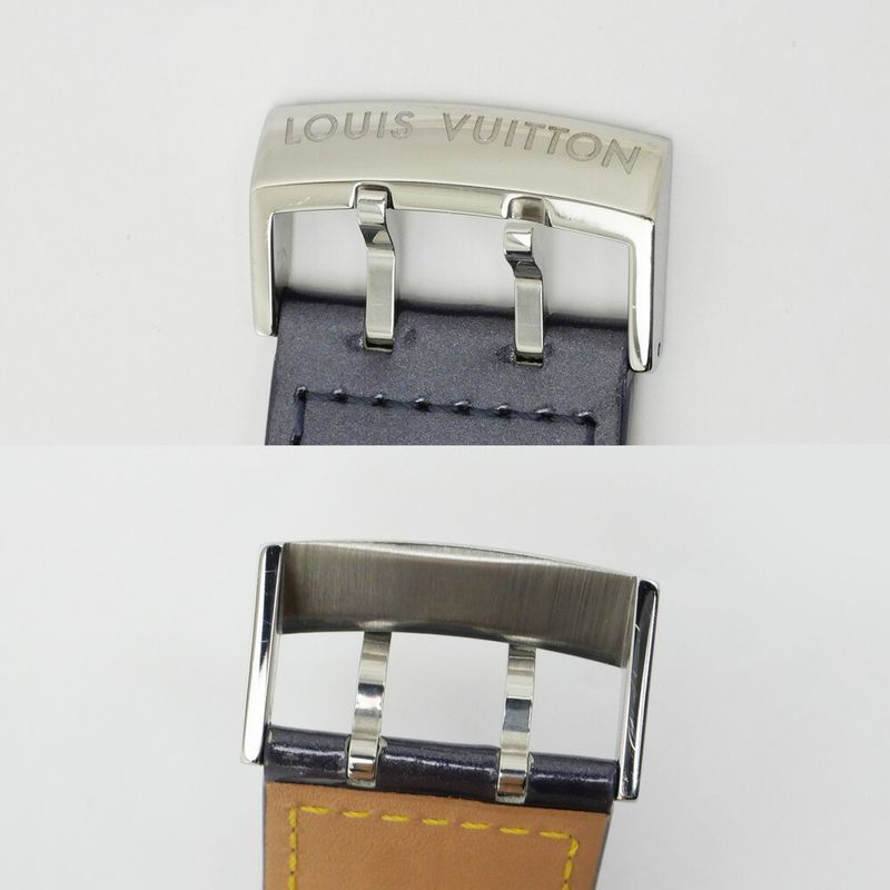 Louis Vuitton Brea PM Purple Dial Stainless Steel Quartz Watch