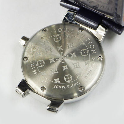 Louis Vuitton Brea PM Purple Dial Stainless Steel Quartz Watch