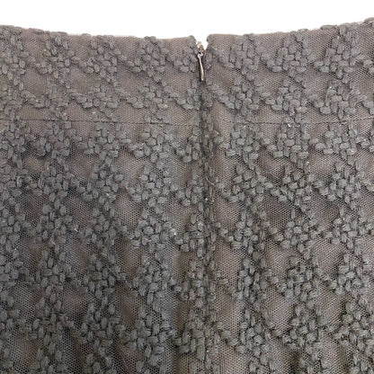 Chanel Wool Skirt Black