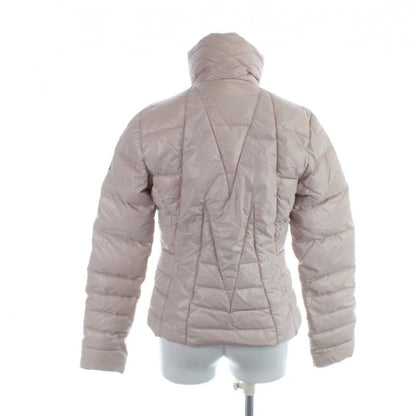 Moncler Tivoli Down Jacket Long Sleeve Zip Up Patch Logo 1 M Pink