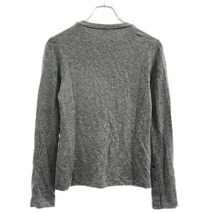 Loewe Anagram Long Sleeve Top Gray