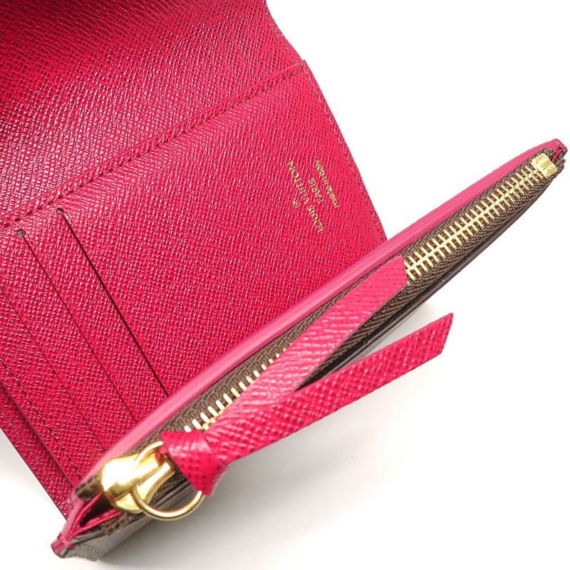 Louis Vuitton Monogram Portefeuille Victorine Fuchsia Handbag