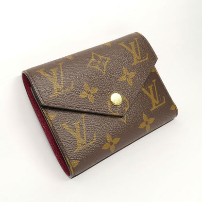Louis Vuitton Monogram Portefeuille Victorine Fuchsia Handbag