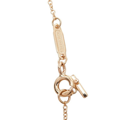 Tiffany & Co T Smile Small Pendant Necklace 18k Pink Gold