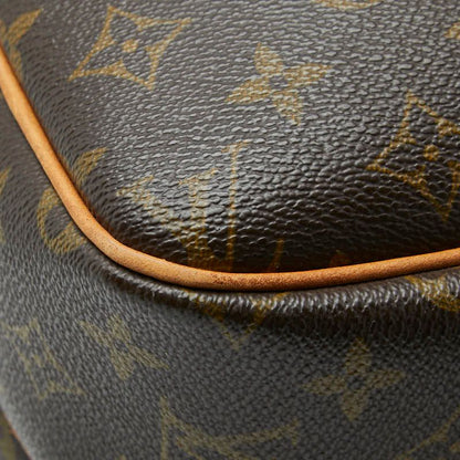 Louis Vuitton Monogram Reporter PM Crossbody Shoulder Bag Brown Leather