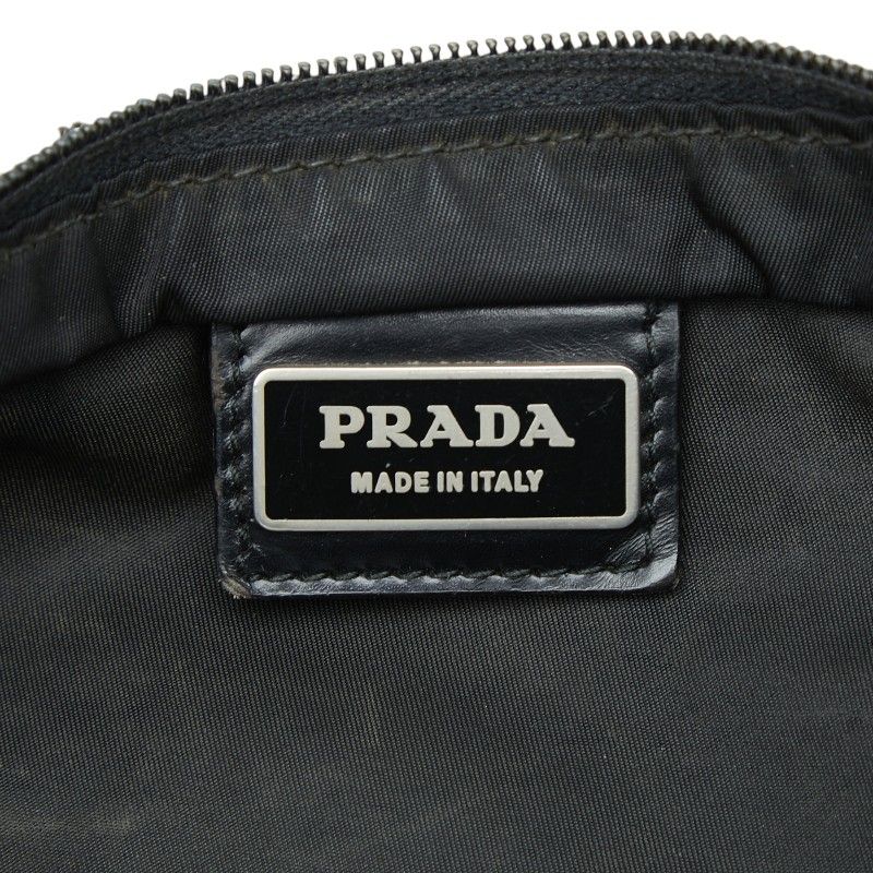 Prada Tessuto Crossbody Shoulder Bag Black Nylon