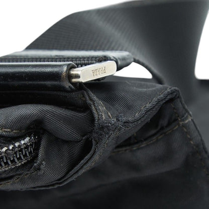 Prada Tessuto Crossbody Shoulder Bag Black Nylon