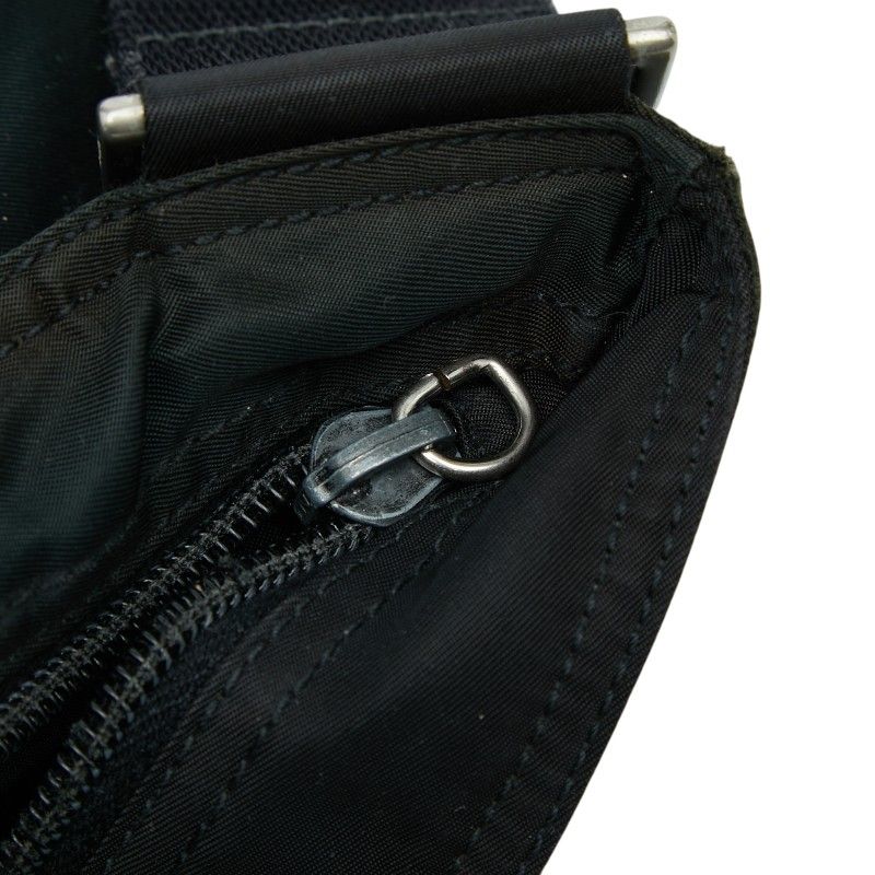 Prada Tessuto Crossbody Shoulder Back Black Nylon