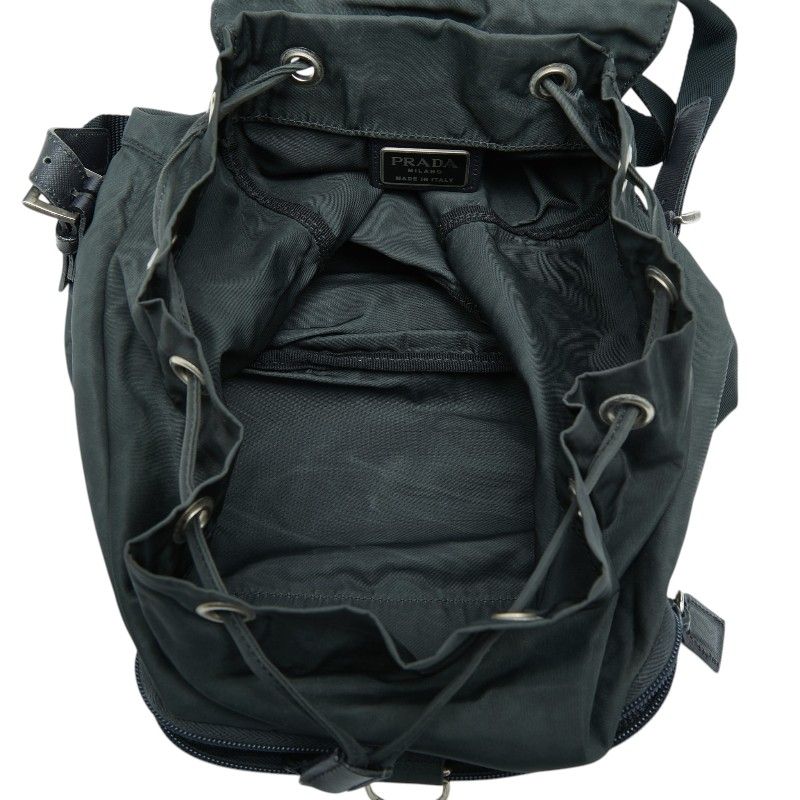 Prada Backpack Dark Green Tessuto Nylon