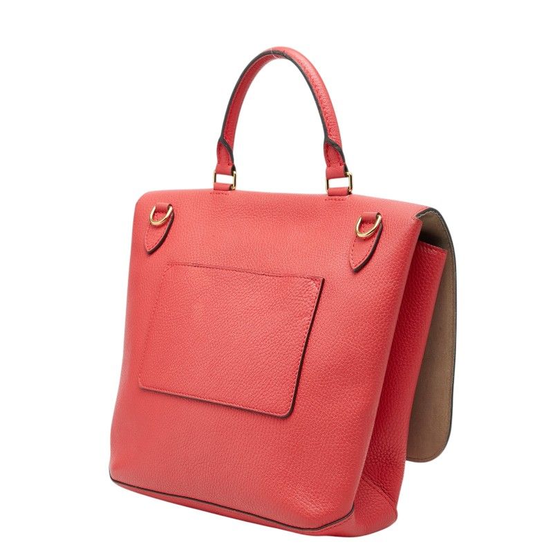 Louis Vuitton Parnassea Volta 2-Way Shoulder Bag Poppy Petal Pink Leather