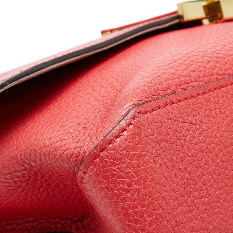 Louis Vuitton Parnassea Volta 2-Way Shoulder Bag Poppy Petal Pink Leather