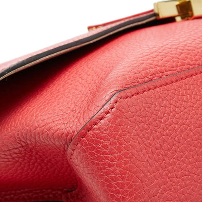 Louis Vuitton Parnassea Volta 2-Way Shoulder Bag Poppy Petal Pink Leather