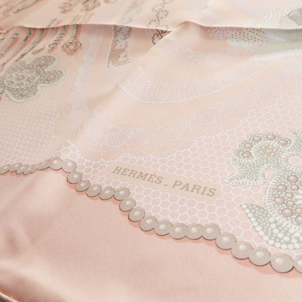 Hermes Carre 90 Doigts de Fee Pink Fairy Finger Scarf Shipping