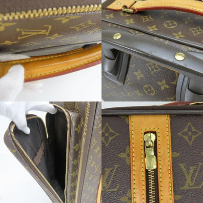 Louis Vuitton Travel Bag Trolley Bosford 50 Monogram Leather Brown Trunk
